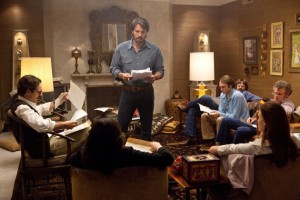 Tony Mendez (Affleck) goes over the escape plan in Argo