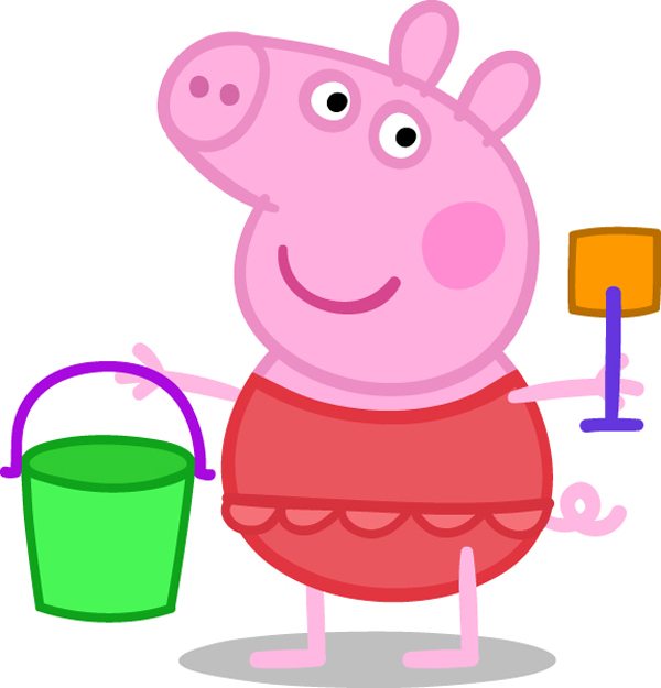 Peppa Pig - At the Beach (full episode) - YouTube