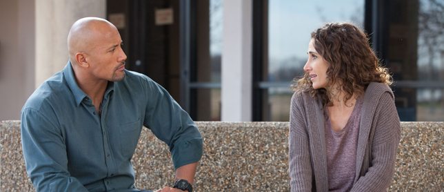 Dwayne Johnson as John and Melina Kanakaredes as Sylvie