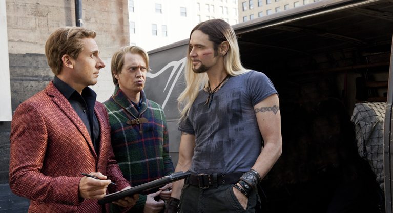 Burt (Carell) Anton (Buscemi) and Steve Gray (Carrey)