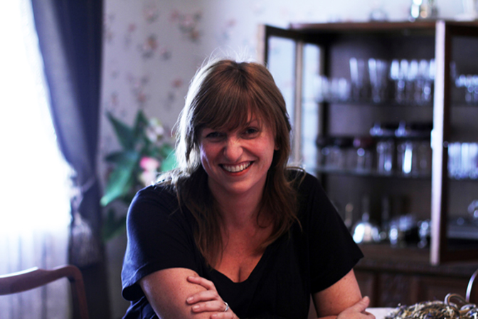 Director Cate Shortland on the set of Lore