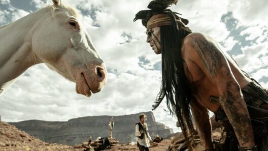 lone ranger - tonto and horse