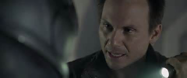 Colonel Brauchman has a chat with Ava