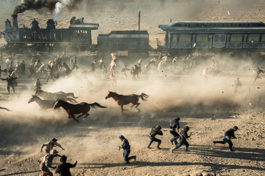 Trains, the plains and action in THE LONE RANGER