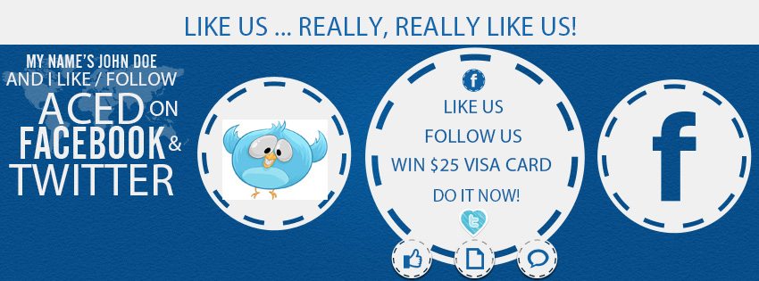 ACED Magazine Social Media Banner