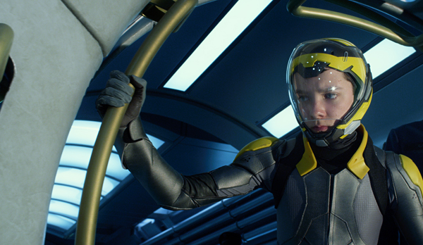 Ender gets ready for 0 gravity battle