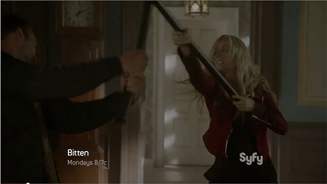 Bitten fight scene