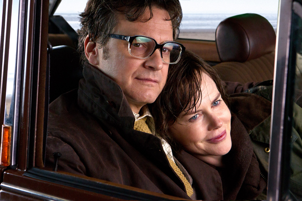 Colin Firth as Eric Lomax and Nicole Kidman as Patti