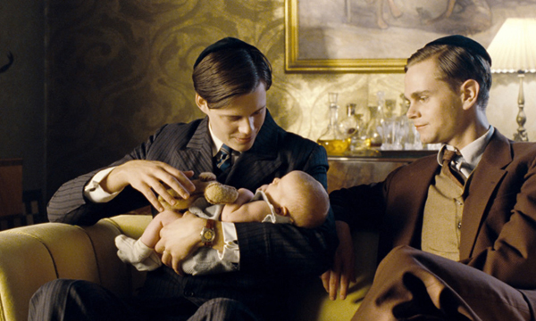 Simon (Bill Skarsgard) and Isak (Karl Linnertorp)