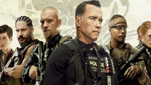 Arnold Schwarzenegger and Sabotage DEA crew