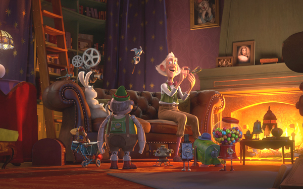 Lawrence and his menagerie of gizmos and animals