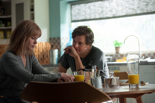 Ben (Colin Firth) goes over the day before with Christine