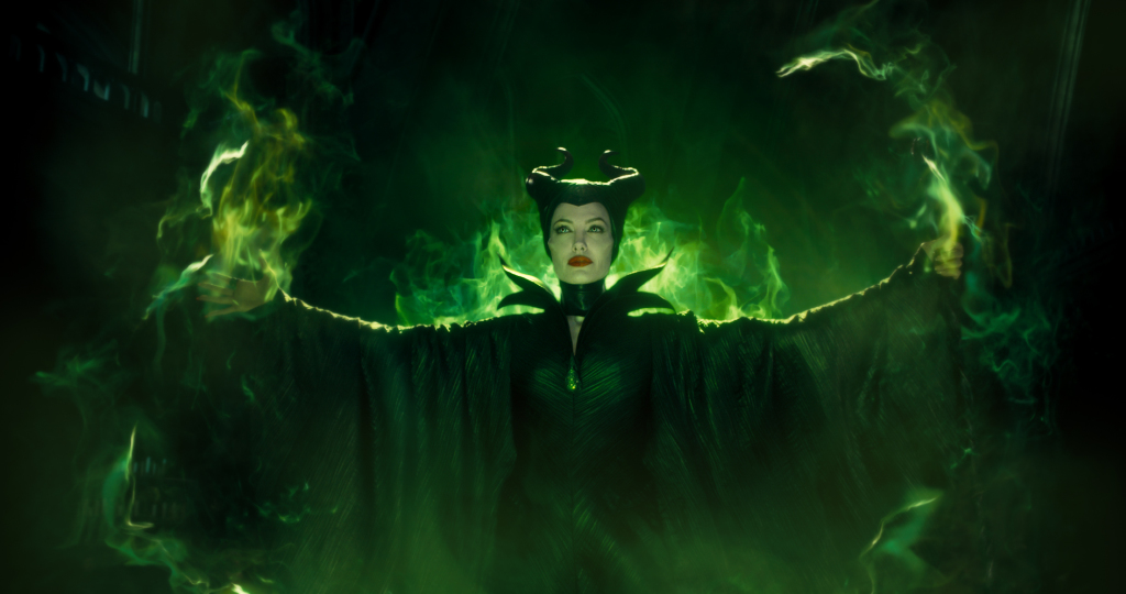 Angelina Jolie casts a spell in Maleficent