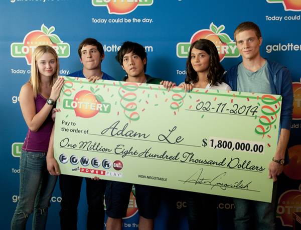 Virginia Gardner is Christina Raskin, Sam Lerner is Quinn Goldberg, Allen Evangelista is Adam Le, Sofia Black D'Elia is Jessie Pierce, and Jonny Weston is David Raskin in PROJECT ALMANAC