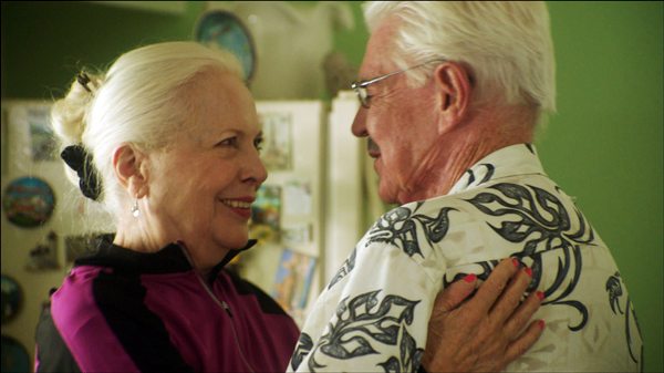 Barbara Bain and Jack Betts in SILVER SKIES