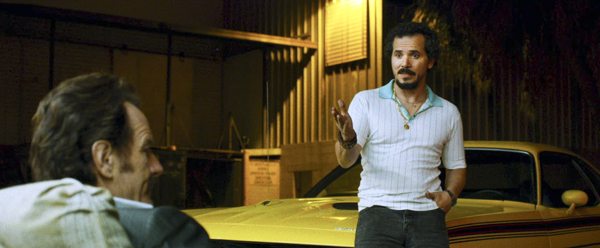 Bryan Cranston stars as undercover Customs agent Robert Mazur and John Leguizamo as his partner Emir Abreu