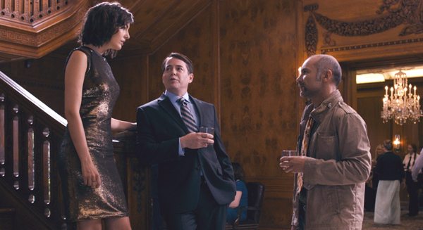 Camilla Belle as Emily Chase, Matthew Brodercik as Borden Chase and Greg Stuhr as Charlie Paczynski Photo Credit by Frank Barrera