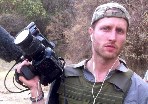 Director Matthew Heineman getting ready to shoot more footage