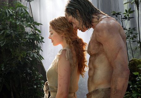 MARGOT ROBBIE as Jane and ALEXANDER SKARSGARD