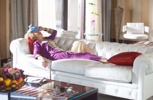 Maddie (Lange) recovers from a  fabulous  night  in WILD OATS