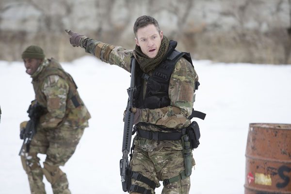 Major John Cafferty (Tahmoh Penikett) in PAINKILLERS