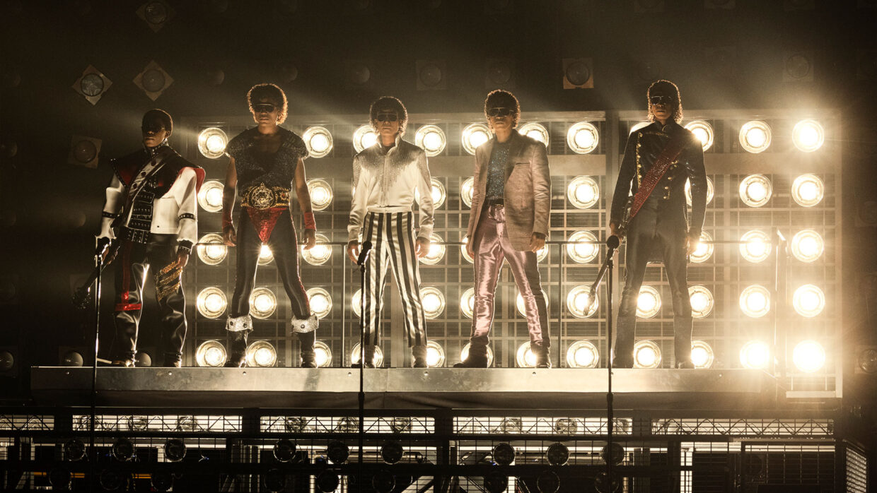 Michael Lights Up the Screen