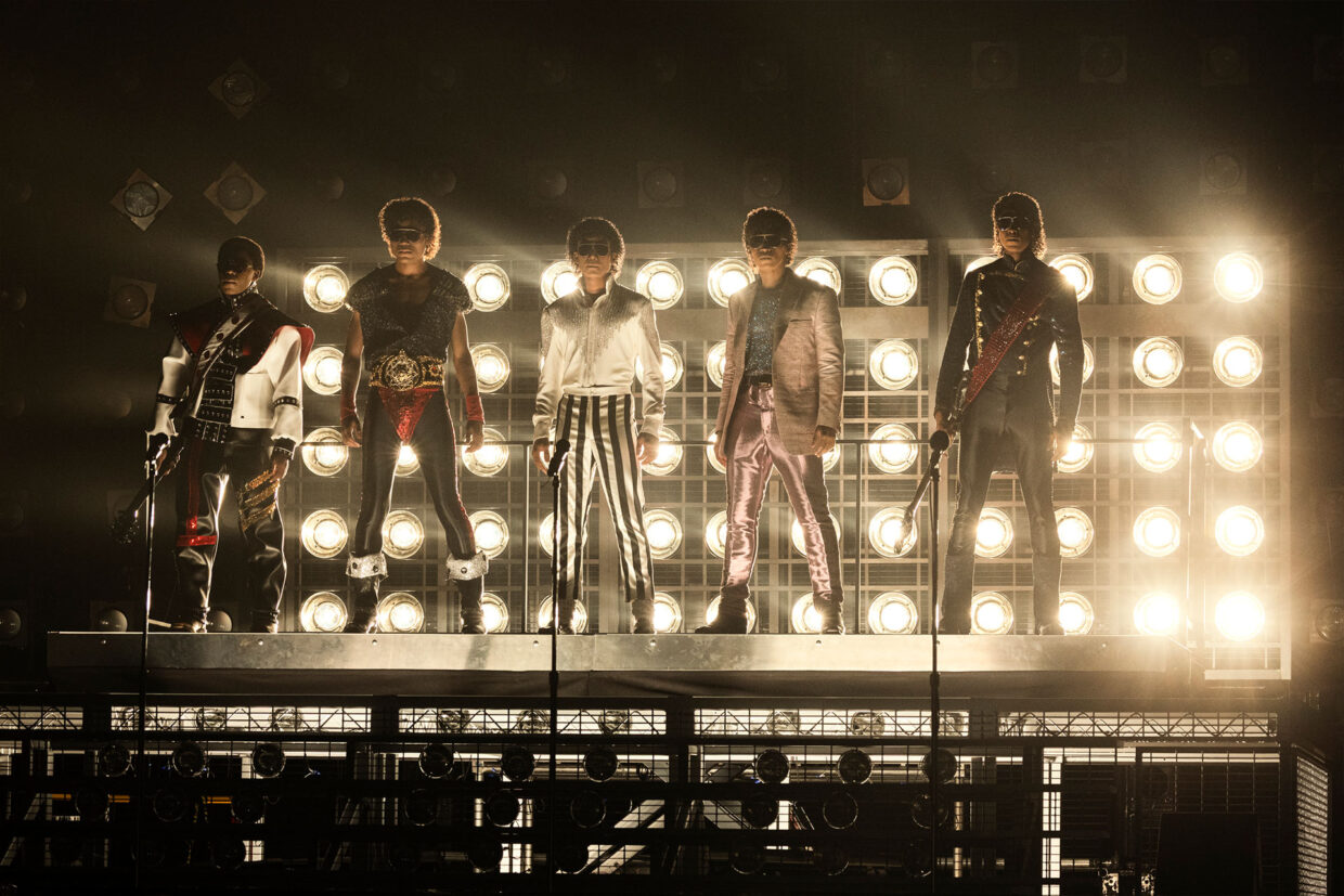 Michael Lights Up the Screen