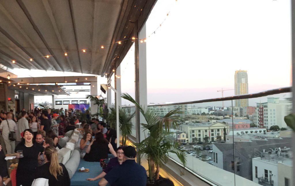 NBC rooftop party