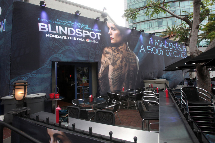 COMIC-CON INTERNATIONAL: SAN DIEGO 2015 -- "NBC at Comic-Con" -- Pictured: "Blindspot", Thursday, July 9, 2015, from Tin Fish Gaslamp, San Diego, Calif. -- (Photo by: David Yeh/NBC)