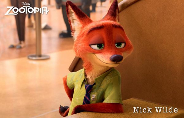 Nick Wilde voiced by Justin Bateman
