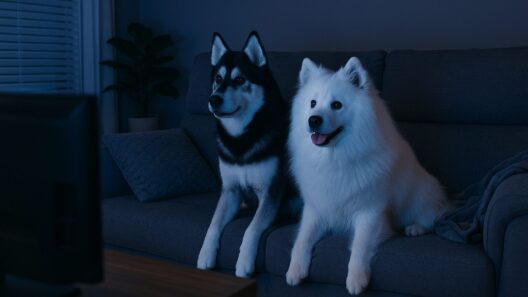 furbabies watching tv