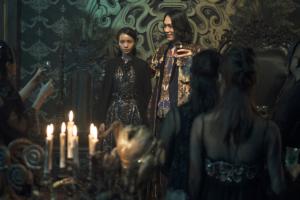 Lim Tian Ching (Kuang Tian) and Pan Li Lan (Huang Peijia)